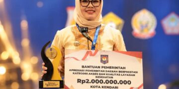 Wali Kota Kendari Terima Penghargaan Apresiasi Pemerintah Daerah Berprestasi 2026