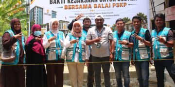 Wujudkan Program 3 Juta Rumah, Kejati Sultra Tambah 12 Unit Bedah Rumah di Konawe