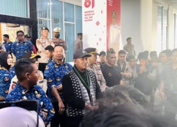 Wakil Wali Kota Kendari Terima Aspirasi Mahasiswa Terkait Kelangkaan BBM