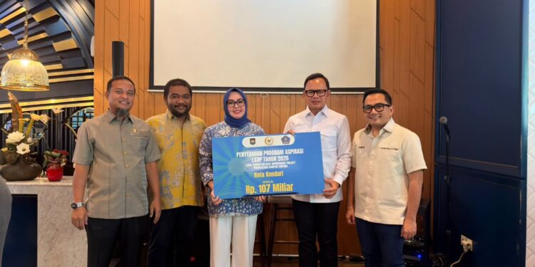 Didampingi Ketua DPRD, Wali Kota Kendari Terima Aspirasi LSDP Rp107 Miliar