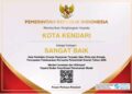 Pemkot Kendari Raih Predikat Sangat Baik Penilaian Kinerja Pelayanan Perizinan dan Investasi 2026