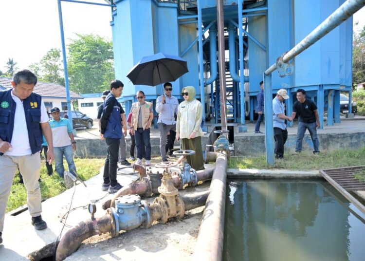 Pastikan Ketersediaan Air, Wali Kota Kendari Cek Debit Air Intake Anggoeya